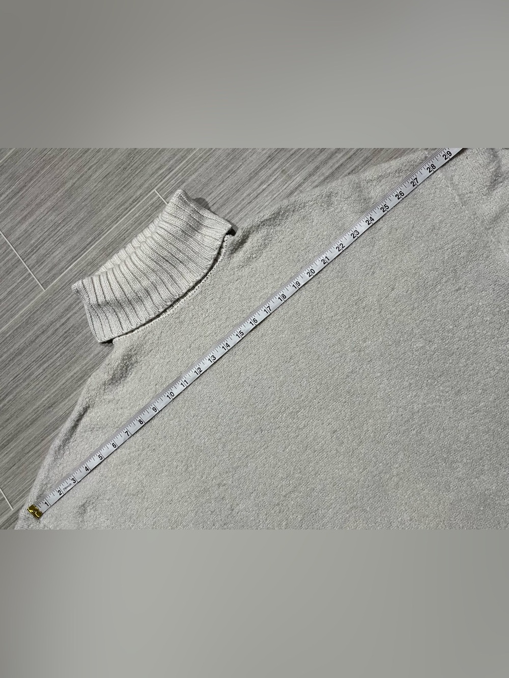 OFFLINE Aerie Cozy Off White Oversized Turtleneck Sweater - Picture 5 of 12